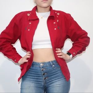 ZIP UP CHRISTMAS JACKET